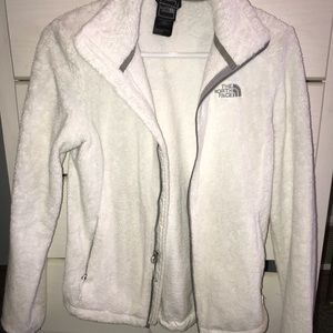 The north face fuzzy zip up